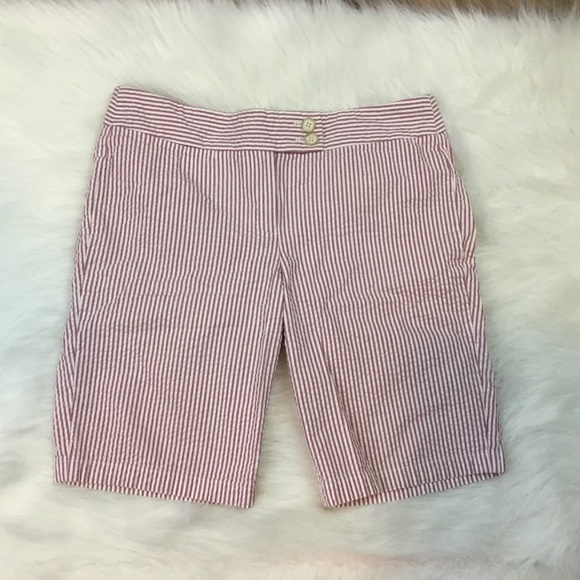 Ann Taylor Pants - Ann Taylor Seersucker Shorts